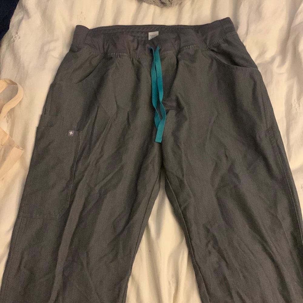 Figs Graphite Kade Scrub Pants Size Large Tall